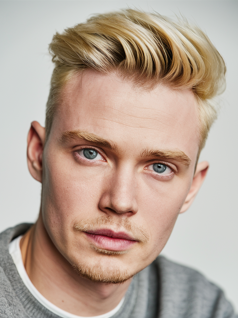 21 Ideas Trendy Short Blonde Hairstyles for Men to Elevate Your Look