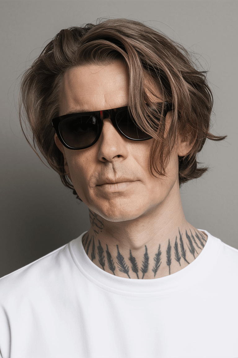 21 Trendy Middle Part Hair Men Ideas: From 70s to Modern Kpop Looks