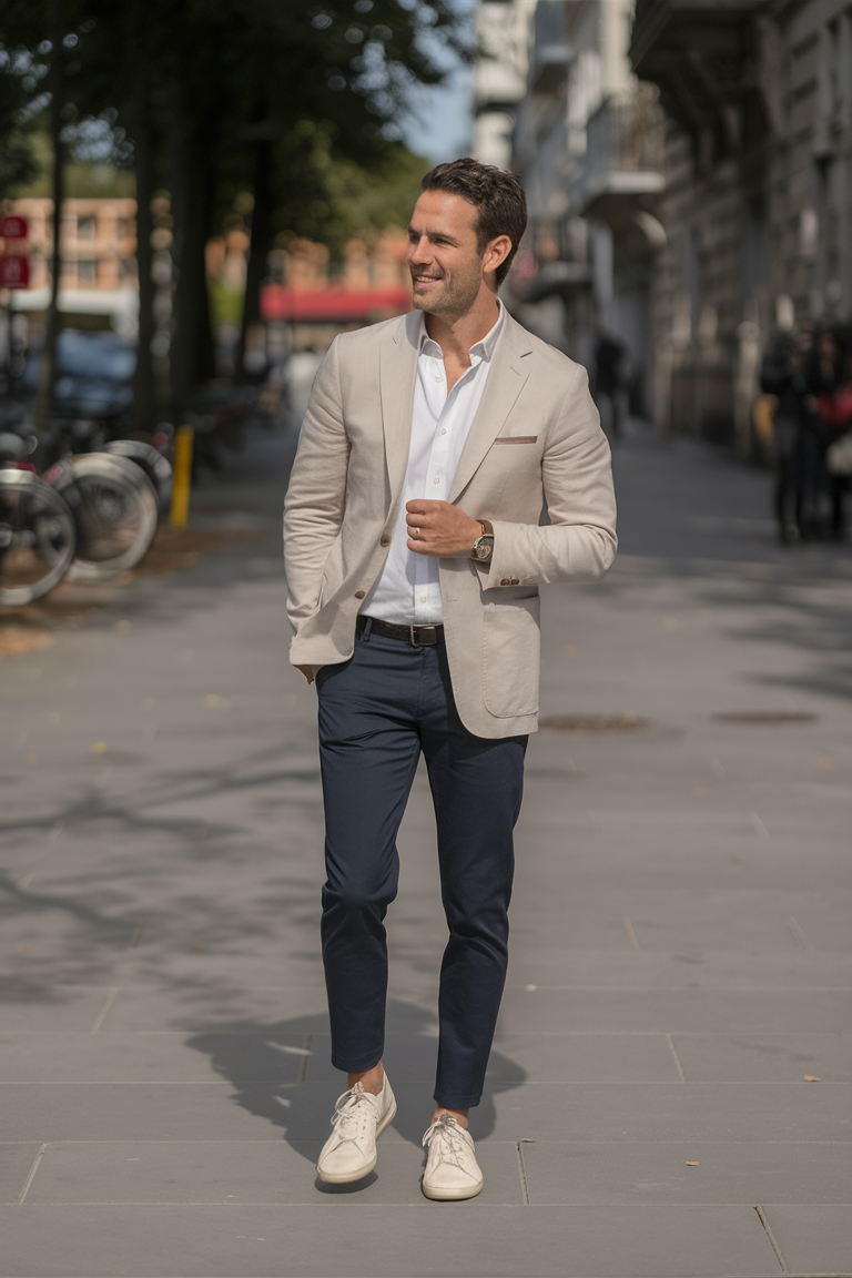 22 Best Ideas Blazer Outfits for Men: Classy, Casual, and Wedding Styles