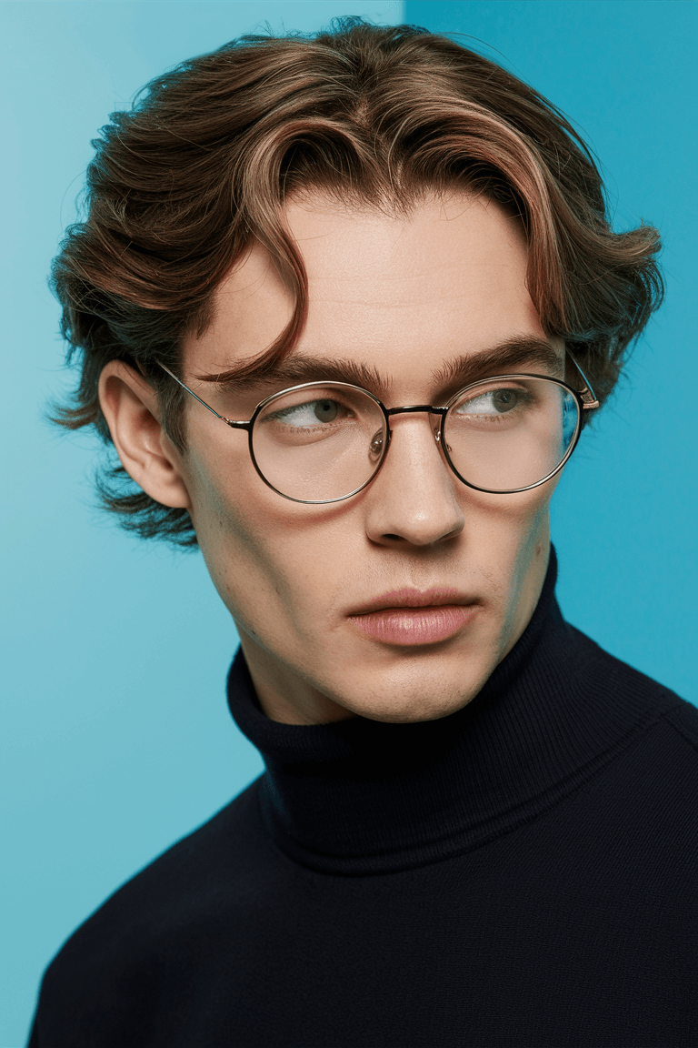 21 Trendy Middle Part Hair Men Ideas: From 70s to Modern Kpop Looks