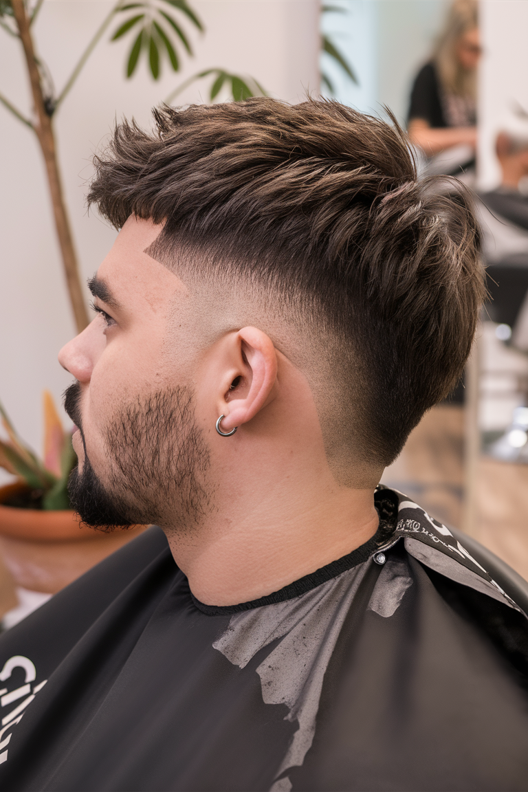 20 Stylish Blowout Taper Ideas for Men with Straight Hair