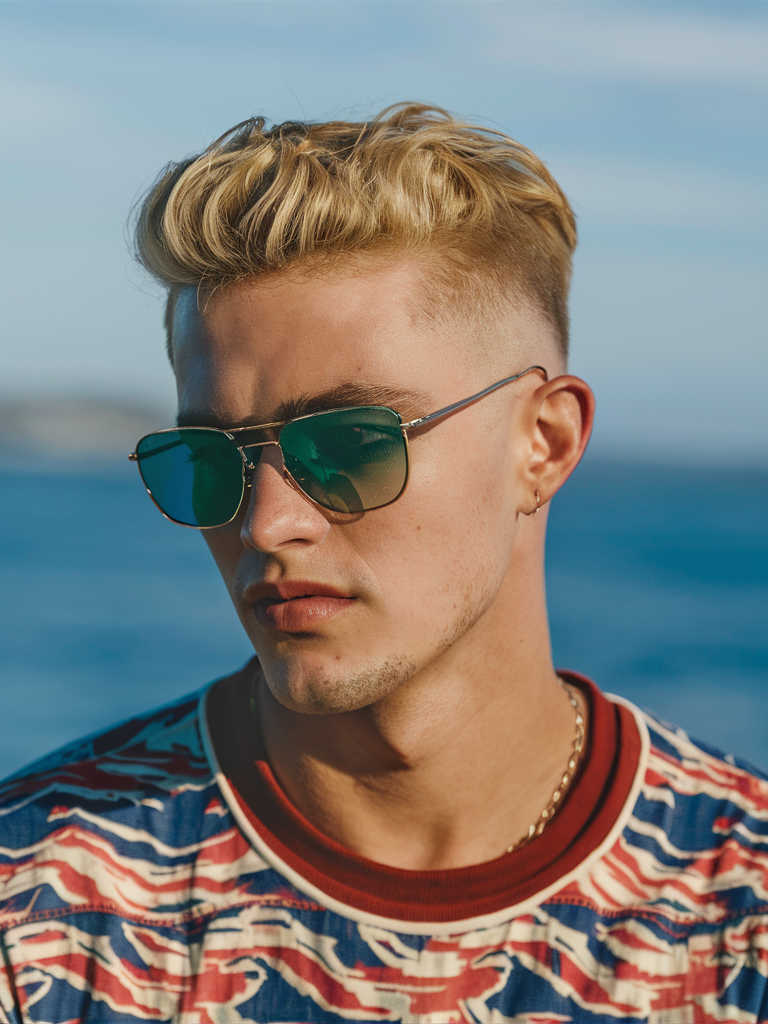 21 Ideas Trendy Short Blonde Hairstyles for Men to Elevate Your Look