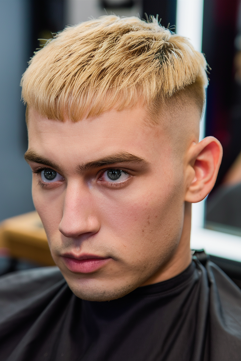 21 Ideas Trendy Short Blonde Hairstyles for Men to Elevate Your Look