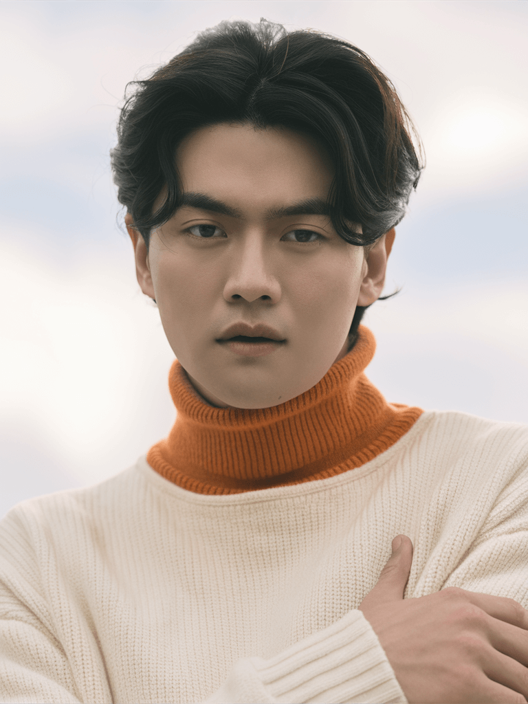21 Trendy Middle Part Hair Men Ideas: From 70s to Modern Kpop Looks