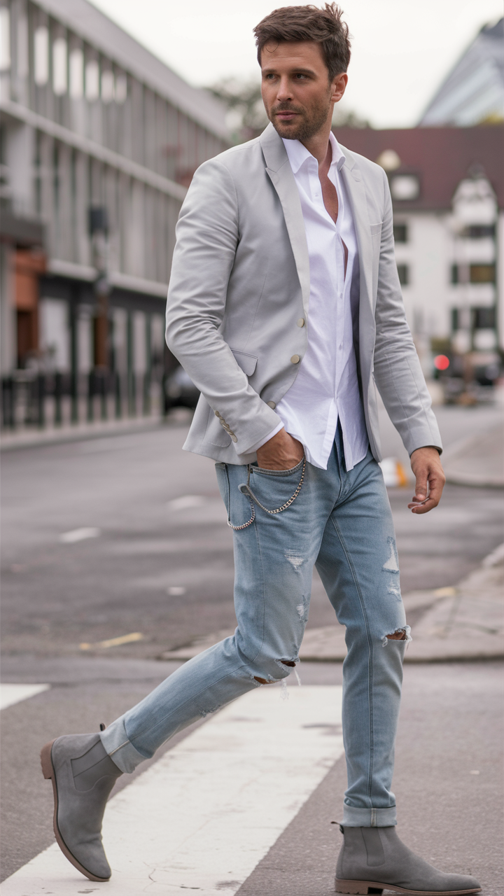 22 Best Ideas Blazer Outfits for Men: Classy, Casual, and Wedding Styles