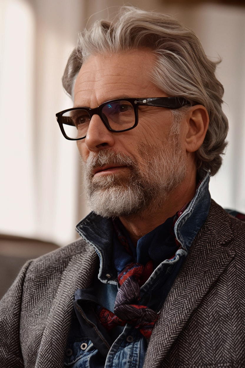 20 Popular Hairstyles for Men Over 60 - Stylish Ideas for Older Gentlemen
