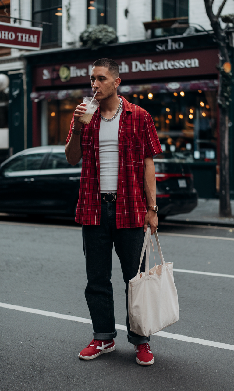 Top 20 Ideas Y2K Outfits for Men – Bold Streetwear, Baggy Jeans, and 2000s Style