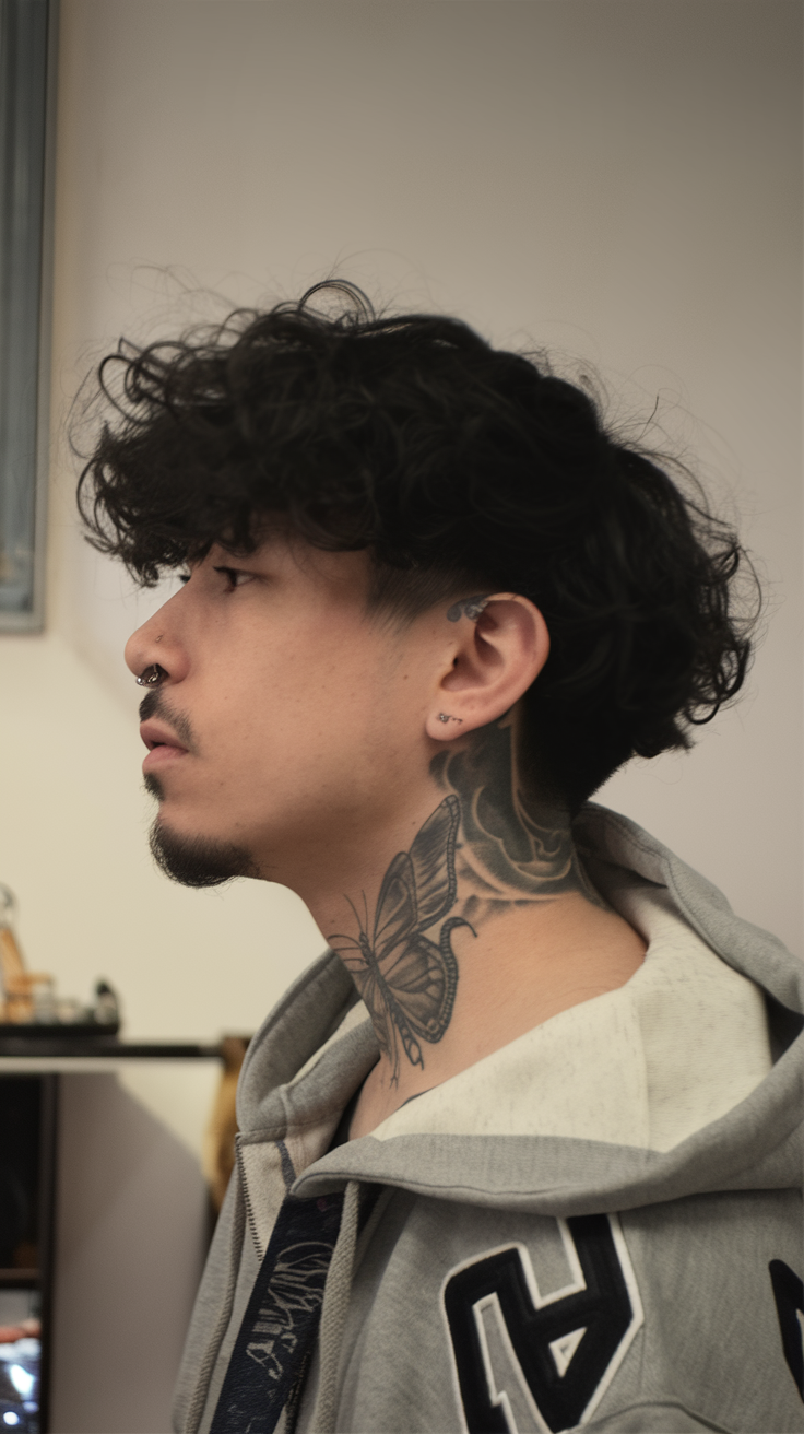 22 Trendy Ideas Wolfcut Hairstyles for Men: Short, Long, Curly, and Wavy Looks