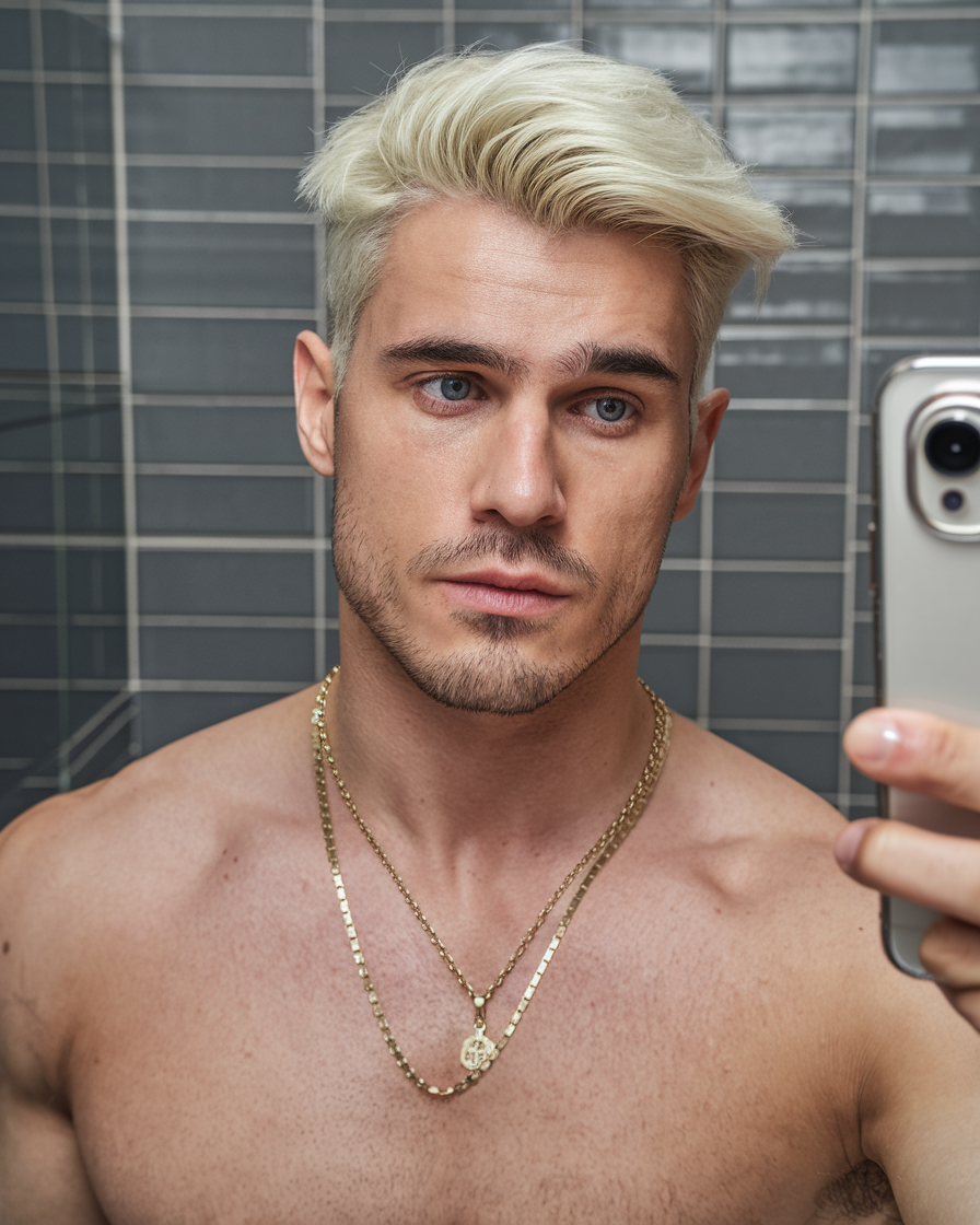 21 Ideas Trendy Short Blonde Hairstyles for Men to Elevate Your Look