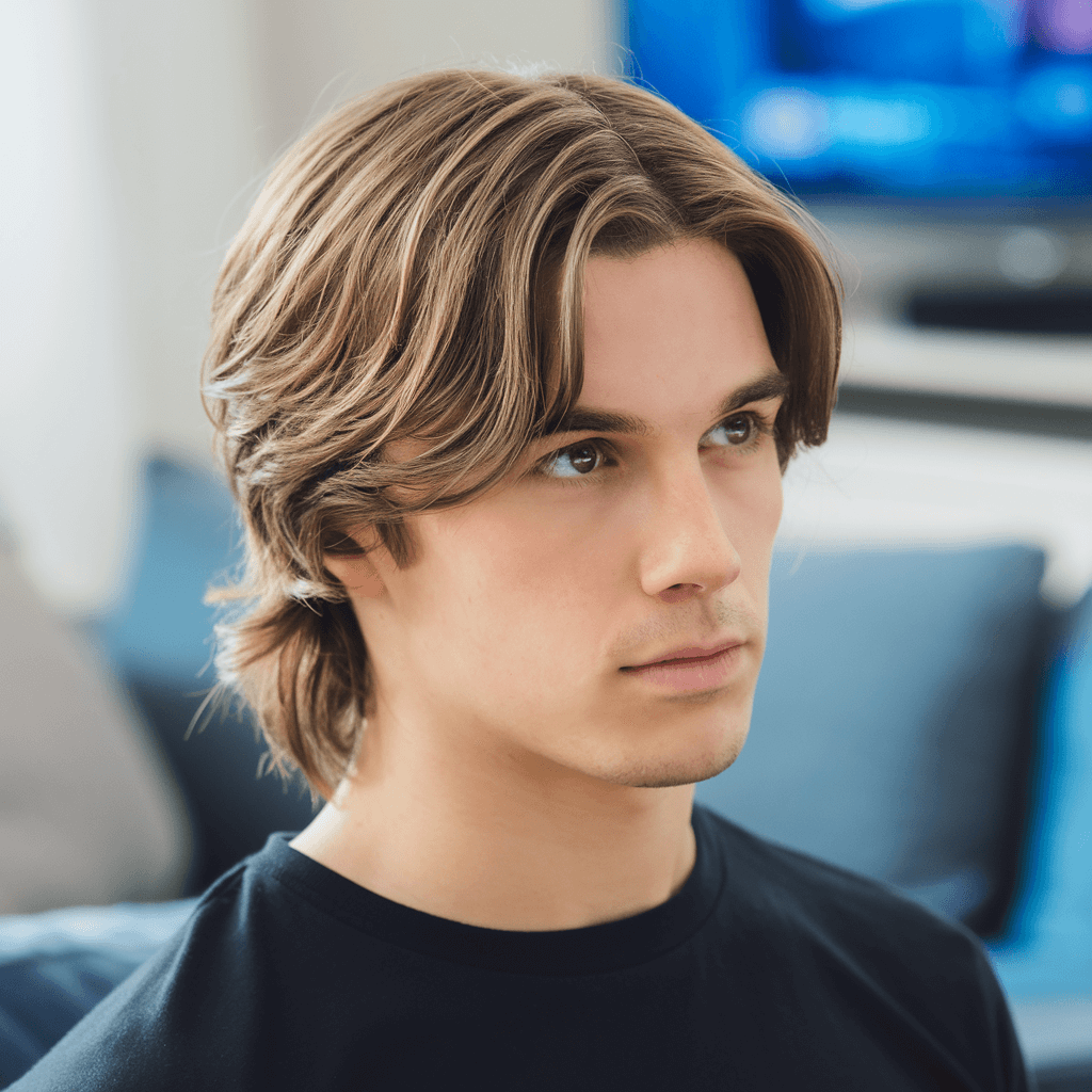 21 Trendy Middle Part Hair Men Ideas: From 70s to Modern Kpop Looks