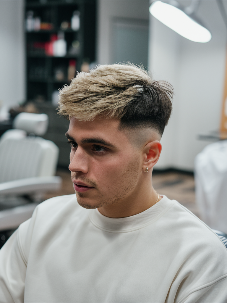 21 Ideas Trendy Short Blonde Hairstyles for Men to Elevate Your Look