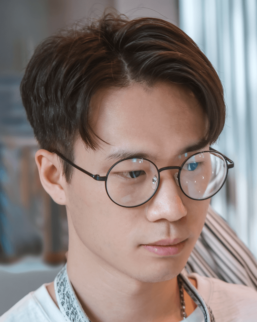 21 Trendy Middle Part Hair Men Ideas: From 70s to Modern Kpop Looks