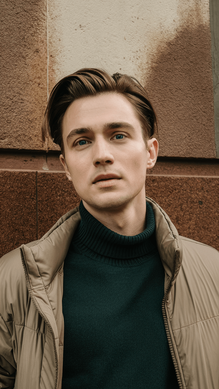 21 Trendy Middle Part Hair Men Ideas: From 70s to Modern Kpop Looks