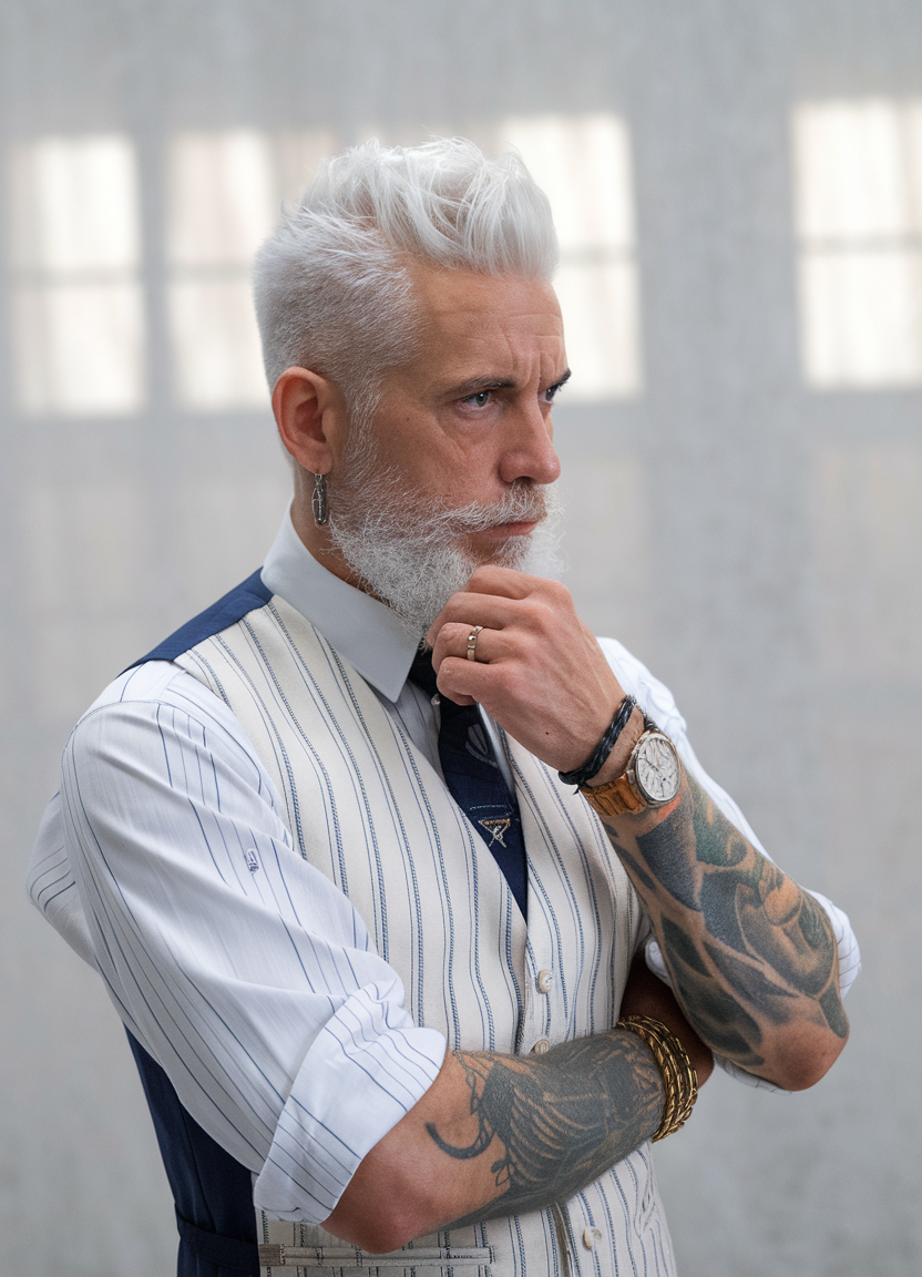 20 Popular Hairstyles for Men Over 60 - Stylish Ideas for Older Gentlemen