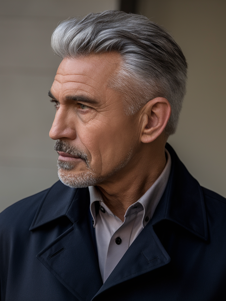 20 Ideas Stylish Hairstyles for Men Over 50: Short, Long, and Trendy Grey Looks