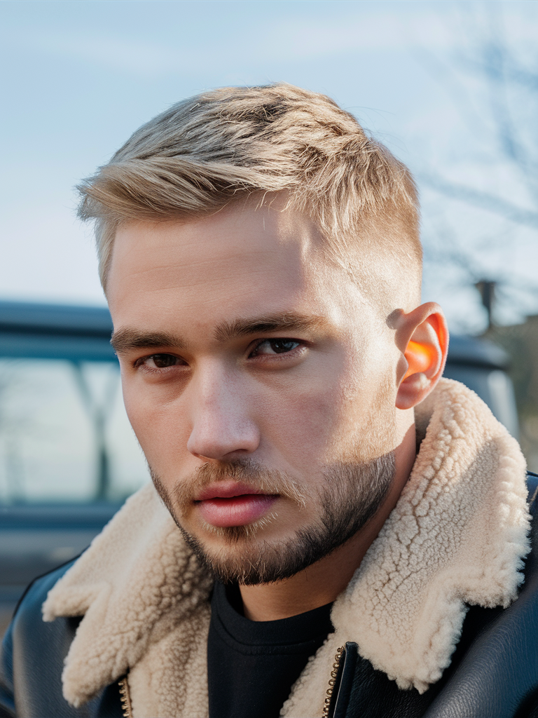 21 Ideas Trendy Short Blonde Hairstyles for Men to Elevate Your Look