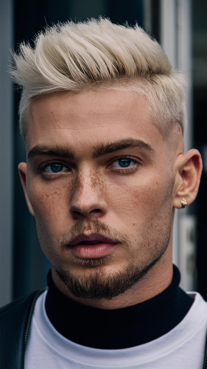 21 Ideas Trendy Short Blonde Hairstyles for Men to Elevate Your Look