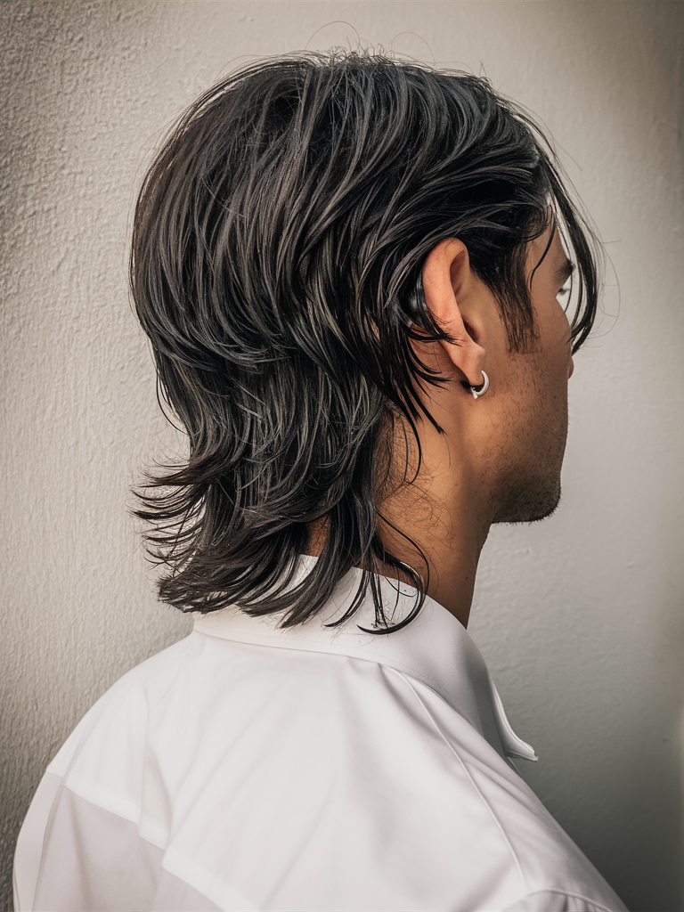 22 Trendy Ideas Wolfcut Hairstyles for Men: Short, Long, Curly, and Wavy Looks