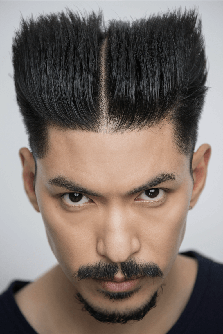 21 Trendy Middle Part Hair Men Ideas: From 70s to Modern Kpop Looks