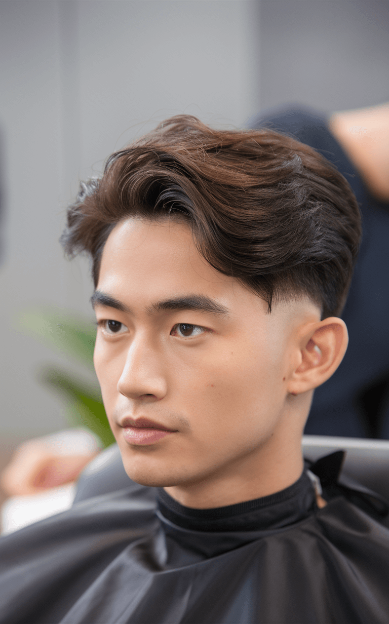21 Trendy Middle Part Hair Men Ideas: From 70s to Modern Kpop Looks