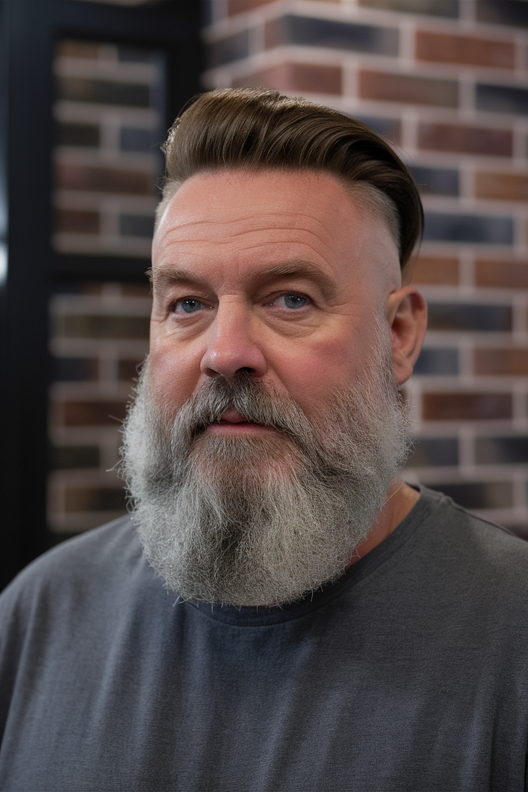 20 Ideas Stylish Hairstyles for Men Over 50: Short, Long, and Trendy Grey Looks