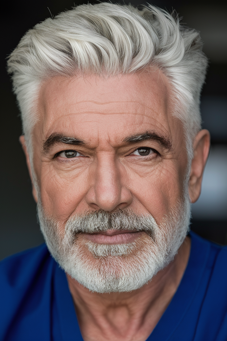 20 Ideas Stylish Hairstyles for Men Over 50: Short, Long, and Trendy Grey Looks