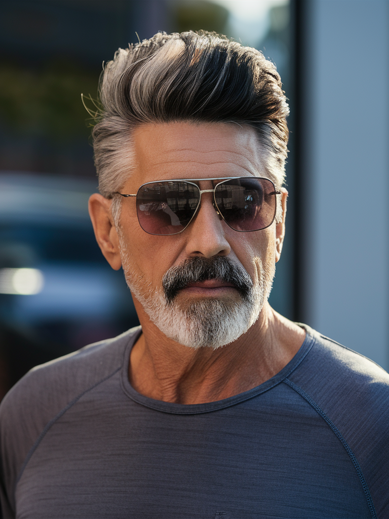 20 Ideas Stylish Hairstyles for Men Over 50: Short, Long, and Trendy Grey Looks
