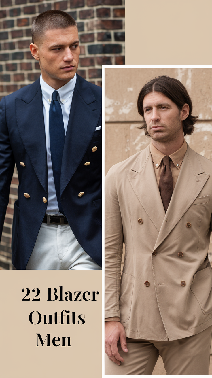 22 Best Ideas Blazer Outfits for Men: Classy, Casual, and Wedding Styles