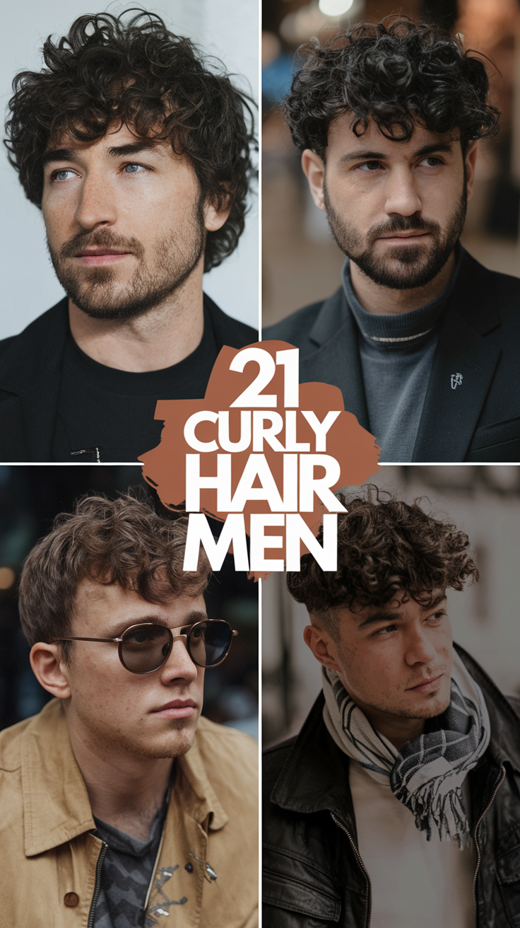 21 Curly Hair Men Styles: Short, Long, and Medium-Length Haircut Ideas