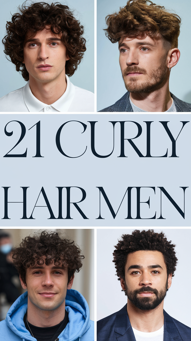 21 Curly Hair Men Styles: Short, Long, and Medium-Length Haircut Ideas