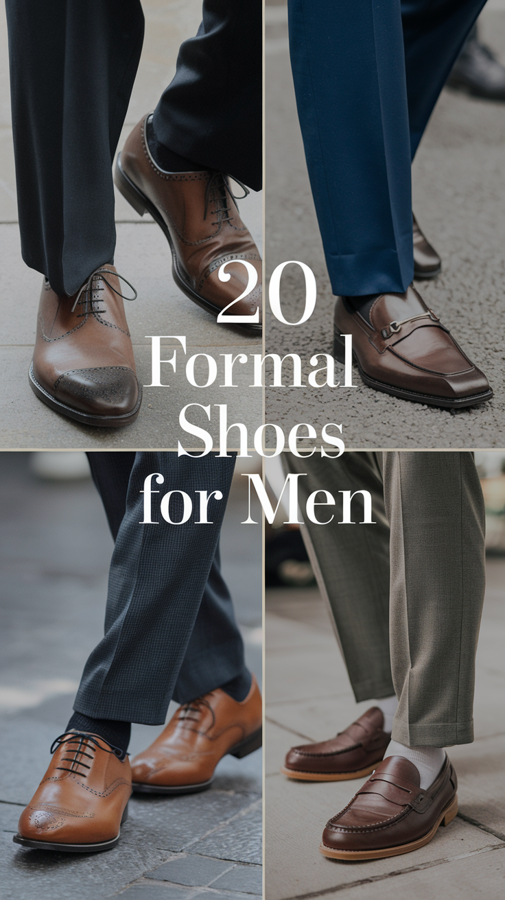 20 Formal Shoes for Men: Classy, Stylish, and Trendy Ideas for 2025