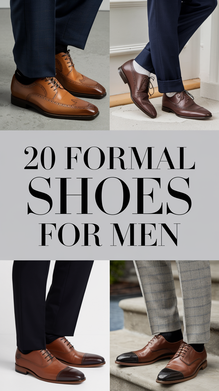 20 Formal Shoes for Men: Classy, Stylish, and Trendy Ideas for 2025
