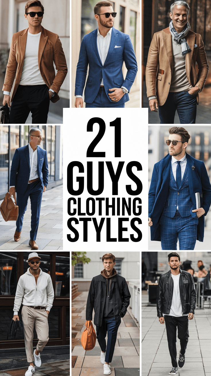 21 Trendy Ideas Guys Clothing for Every Season: Streetwear, Casual, and More