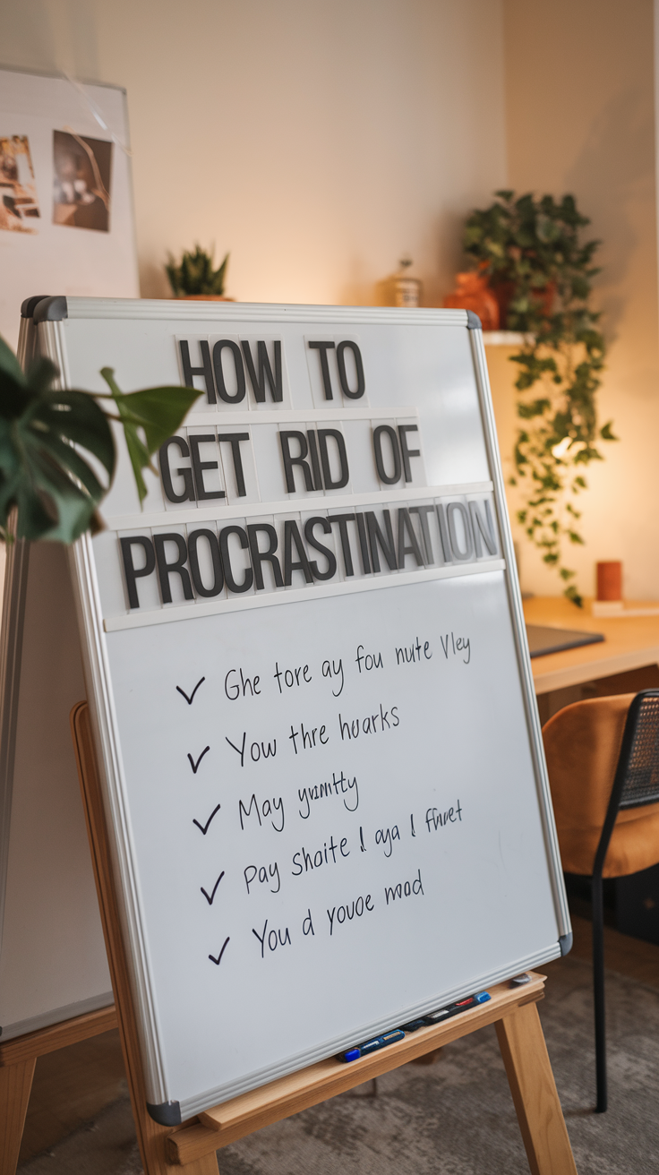 How to Get Rid of Procrastination Once and For All