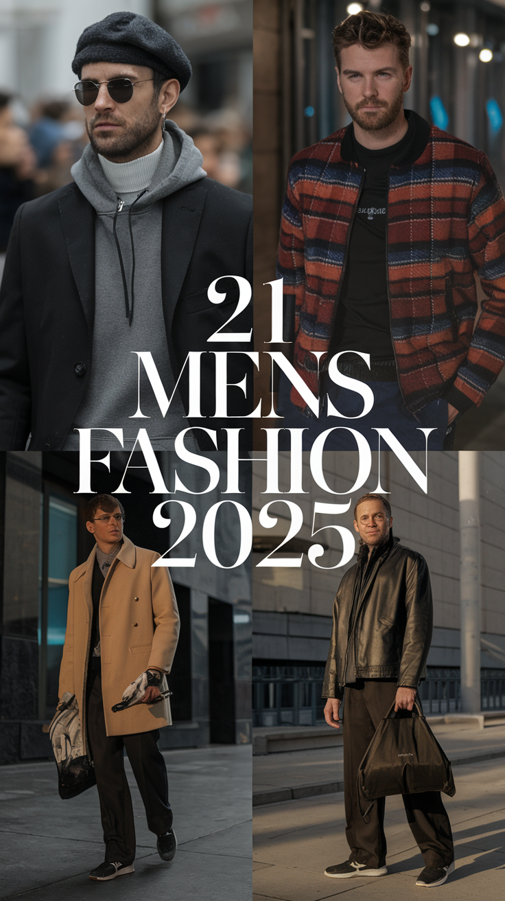 21 Stylish Men’s Fashion Ideas for 2025: From Casual to Classy Trends