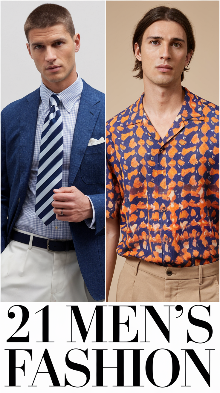 21 Stylish Men’s Fashion Ideas for 2025: From Casual to Classy Trends