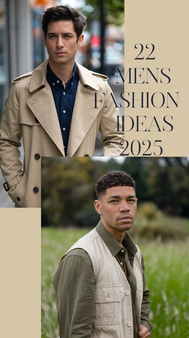 Mens Fashion Ideas 2025: 22 Stylish and Trending Outfits for Every Occasion