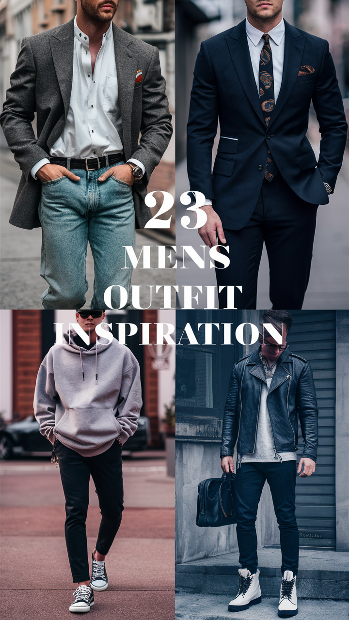 23 Mens Outfit Inspiration Ideas for 2025: From Casual Summer to Classy Street Styles