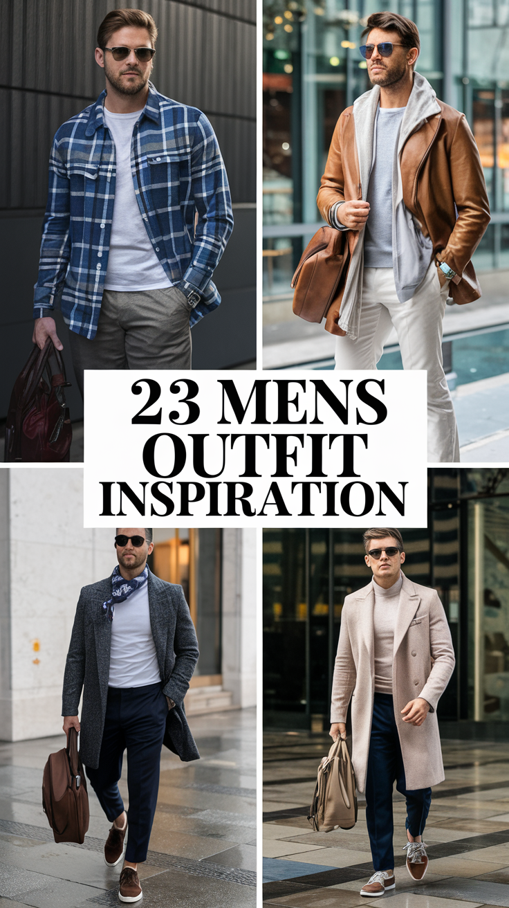 23 Mens Outfit Inspiration Ideas for 2025: From Casual Summer to Classy Street Styles