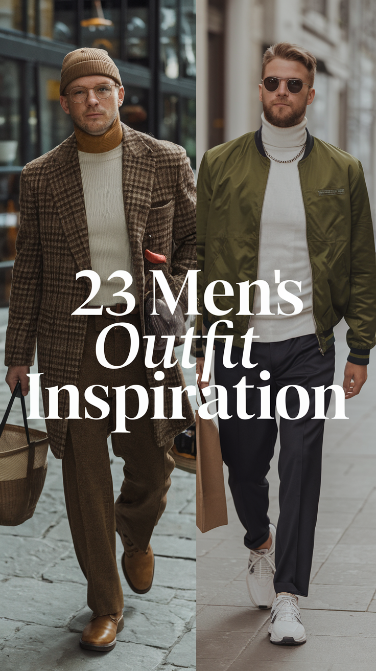 23 Mens Outfit Inspiration Ideas for 2025: From Casual Summer to Classy Street Styles