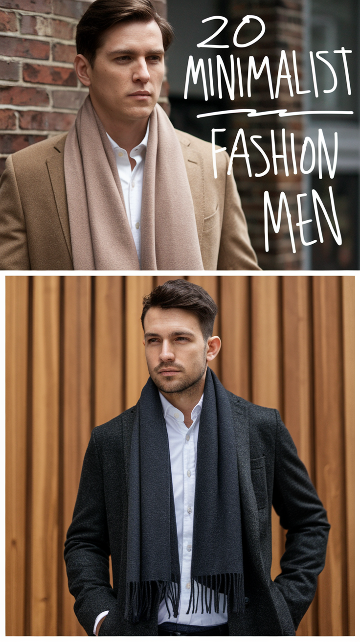 20 Inspiring Minimalist Fashion Ideas for Men: Casual, Formal & Seasonal Outfits