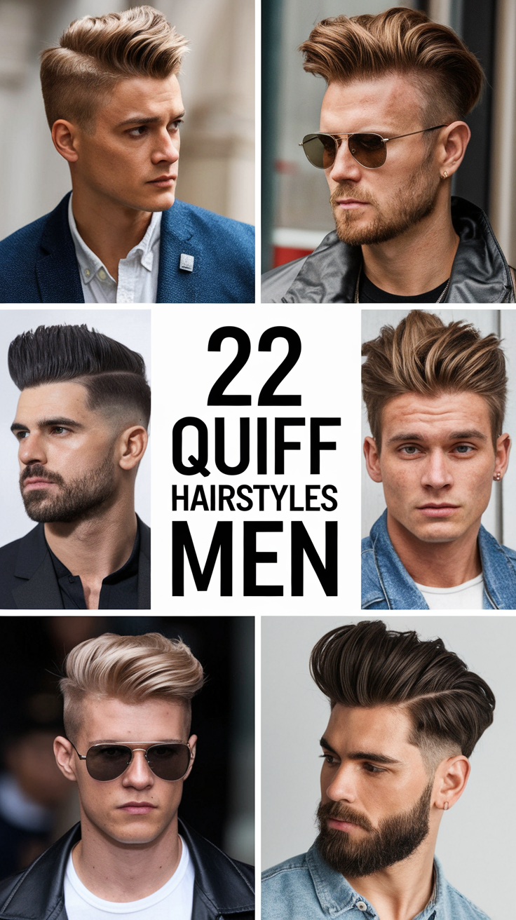 22 Quiff Hairstyles for Men: Modern, Classic, Curly, and Textured Ideas