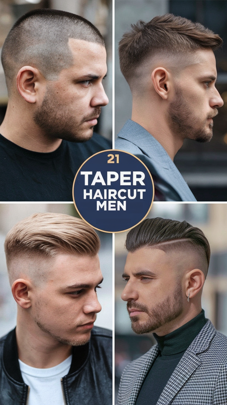 21 Taper Haircut Ideas for Men: Stylish Low, Mid, and Fade Options