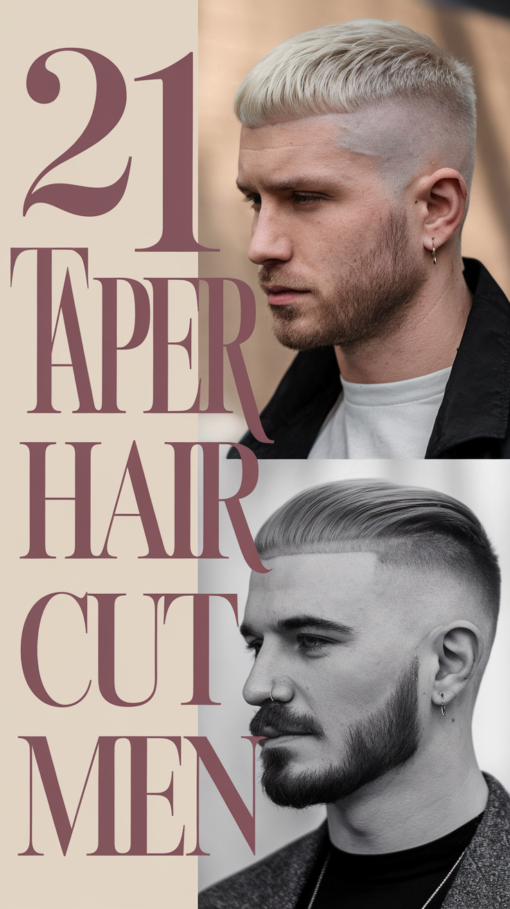 21 Taper Haircut Ideas for Men: Stylish Low, Mid, and Fade Options