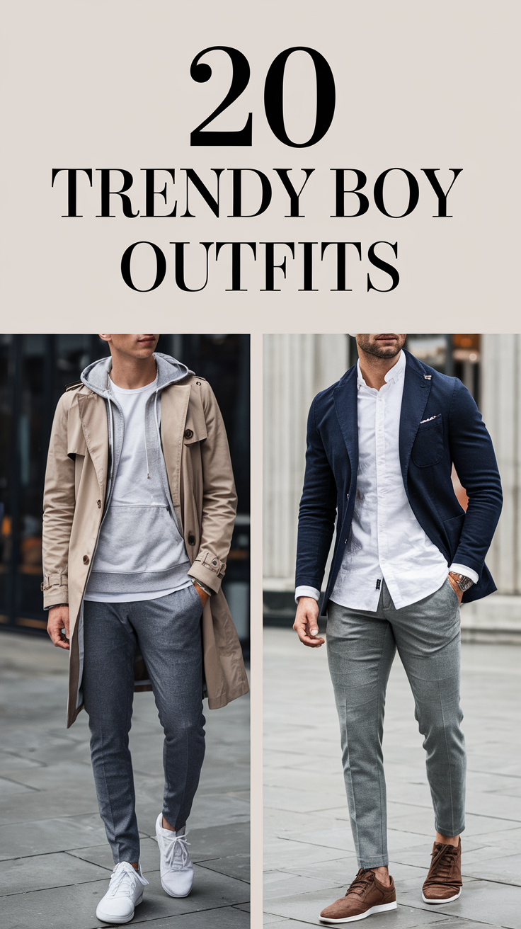 Trendy Boy Outfits for Summer 2025: 20 Ideas Stylish Kids Fashion and Mens Style