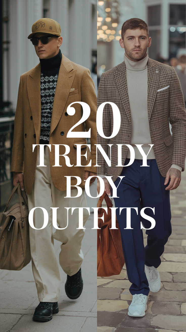 Trendy Boy Outfits for Summer 2025: 20 Ideas Stylish Kids Fashion and Mens Style