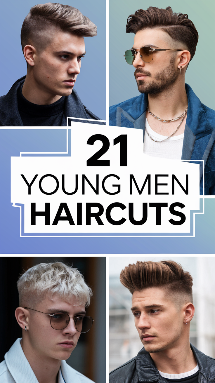 21 Trendy Young Men Haircuts for 2025: Styles Ideas for Every Hair Type
