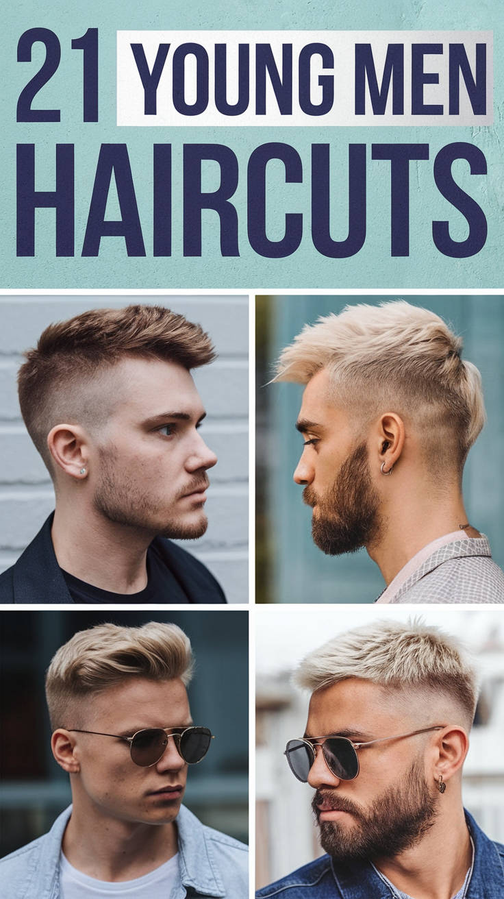 21 Trendy Young Men Haircuts for 2025: Styles Ideas for Every Hair Type
