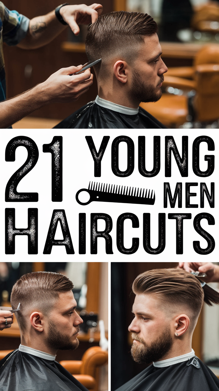 21 Trendy Young Men Haircuts for 2025: Styles Ideas for Every Hair Type