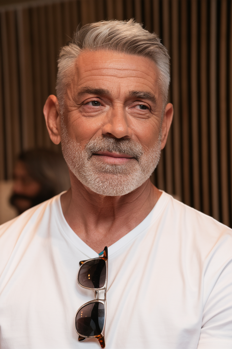 20 Stylish Spring Hairstyles for Men Over 60 to Try in 2025